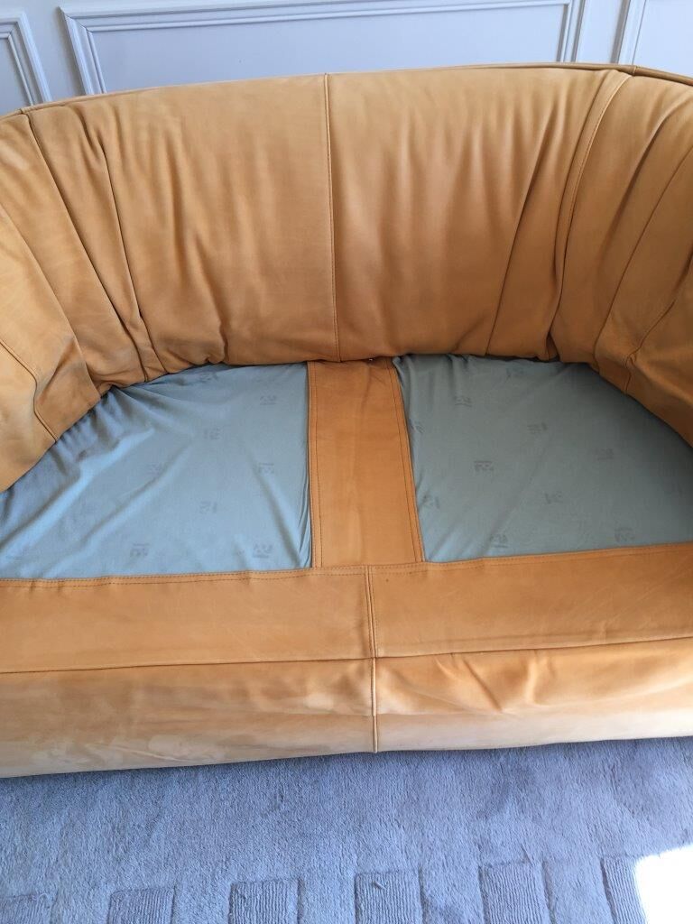 2-seater alcantara sofa