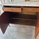 Buffet de style Louis XVI en acajou circa 1960