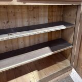 Meuble de métier / Arrière-comptoir en pitchpin – années 1930