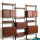 Modular storage cabinet and bookcase. Italy, 60s