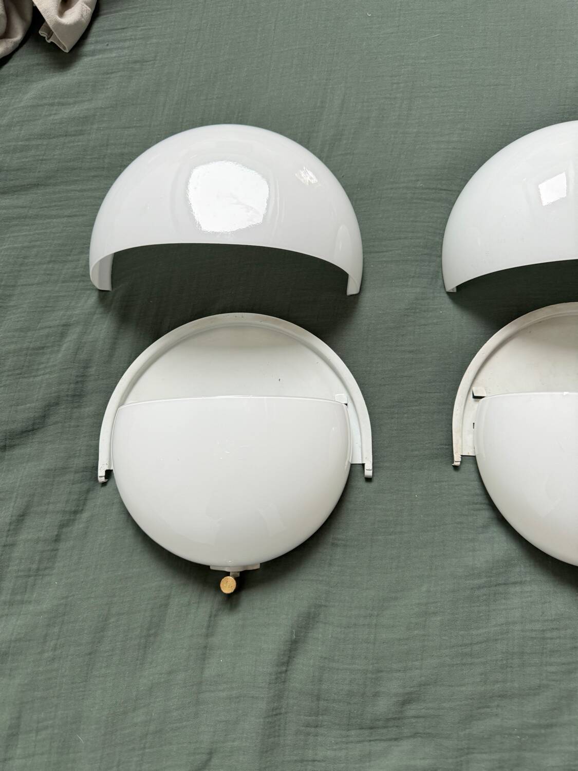 Applique vintage en verre de Murano de Vico Magistretti pour Artemide / Mania / Space Age