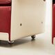 Dieter Rams Pair of Lounge Chairs + Ottoman 620 Series for Vitsoe 1962
