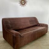 De Sede DS-84 vintage 3-seater designer thick buffalo leather sofa