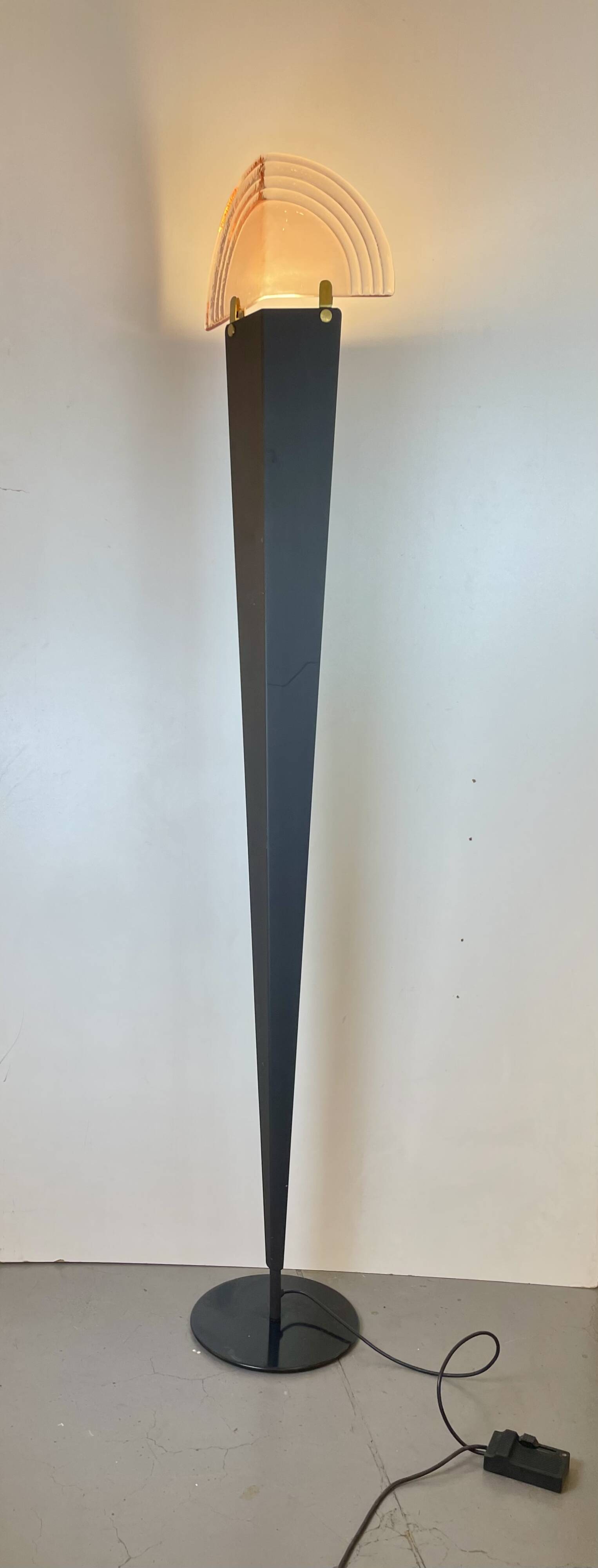 Post-Modern Floor Lamp, Murano, Italy, 1980s