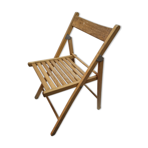 chaise pliante bois de