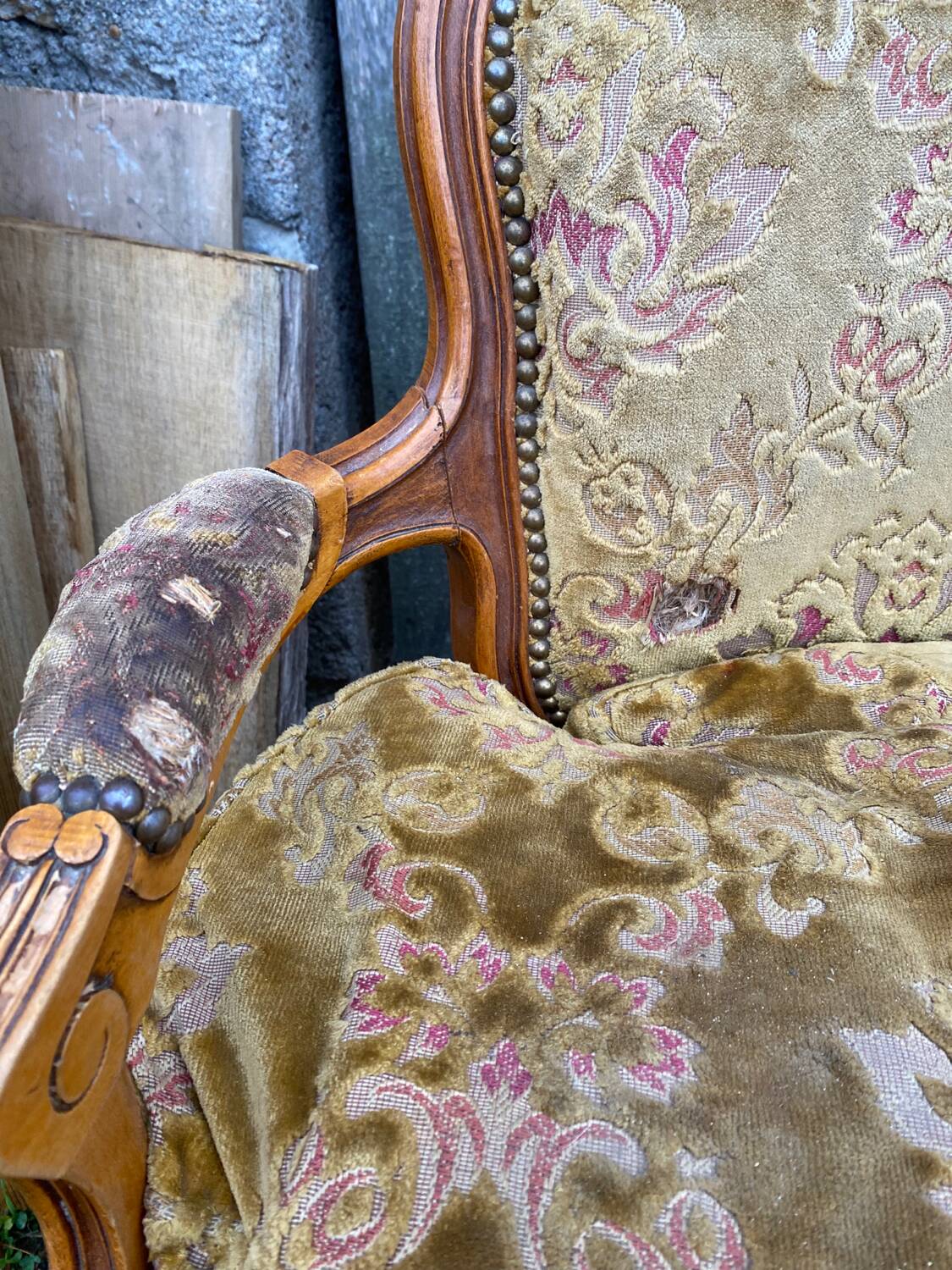 Louis xv bench