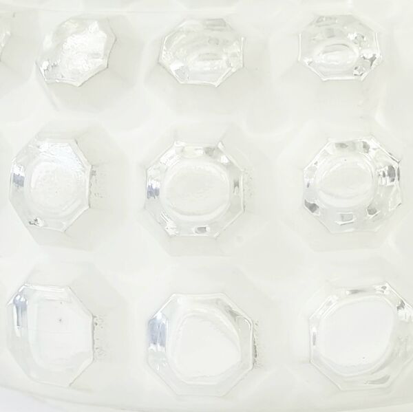 Plafonnier en verre à bulles du milieu du siècle, Limbourg, Allemagne, années 1960