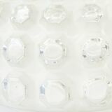 Mid-Century Bubble Glass Ceiling Light from Limburg, Germany, 1960s