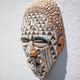 Kuba African ceramic mask, pottery, wall decoration, collection, 50/60's