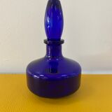 Cobalt blue glass soliflore vase