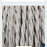 Cracked ceramic lamp foot