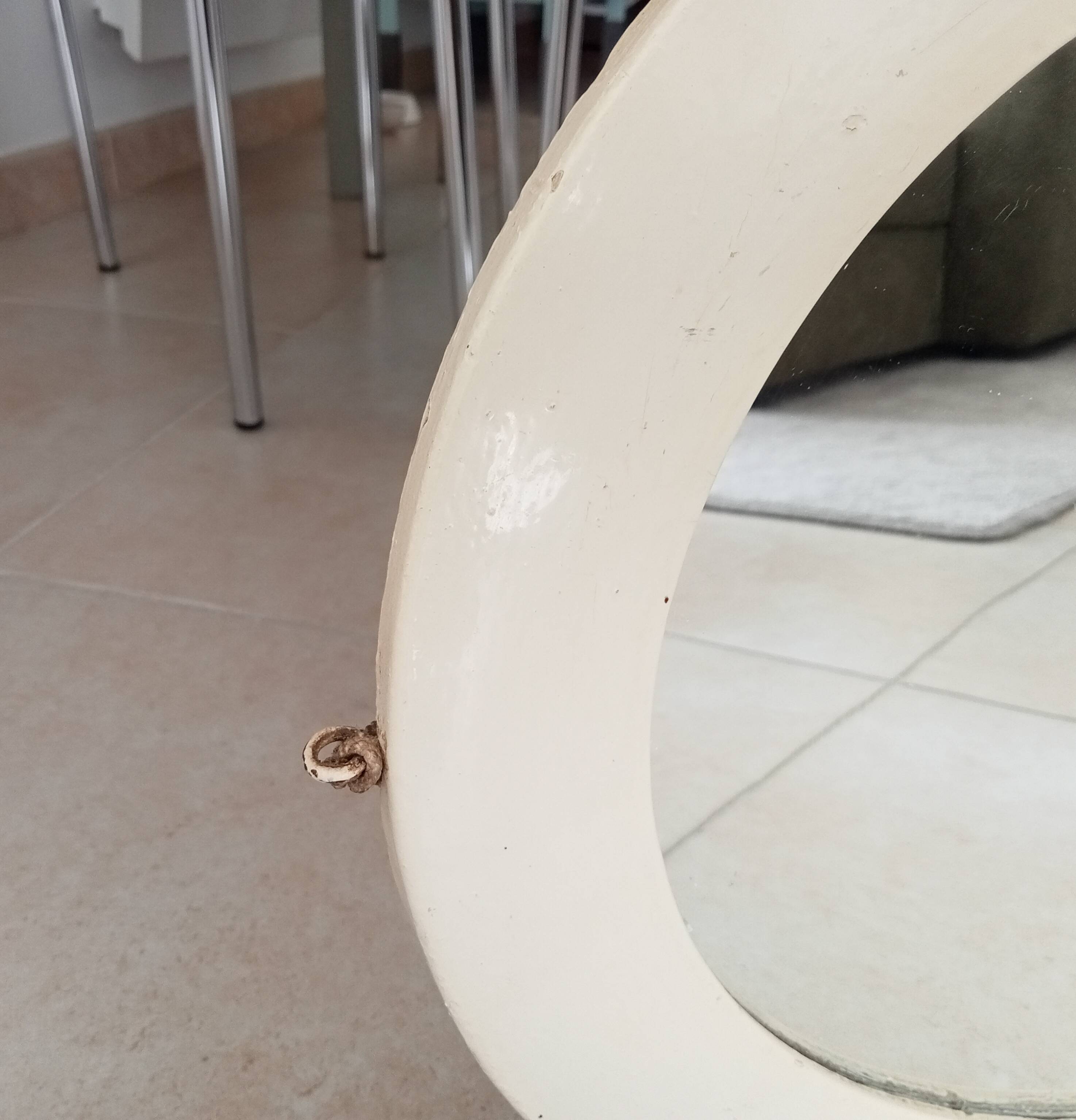 Antique oval mirror from the early 20th century 47*37