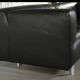 Cassina MET 250 sofa – Pierre Lissoni – 4 places – Black leather