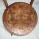 Fischel screen-printed round seated chair