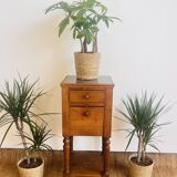 Table de chevet avec plateau en marbre