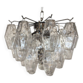 Lustre Poliedri en verre de Murano