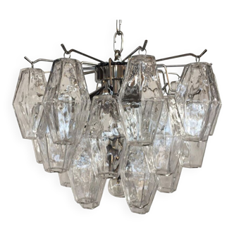 Murano glass Poliedri chandelier