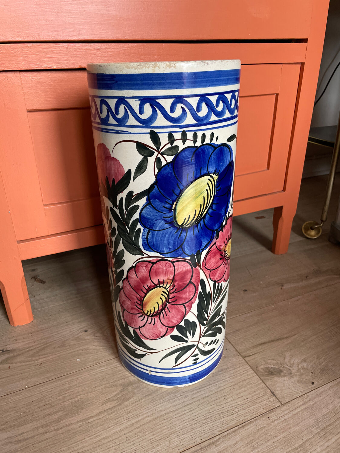 Flowered umbrella door DKZ