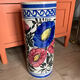 Flowered umbrella door DKZ