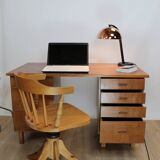 Second hand vintage desk serviced in our workshop 1960 Sweden