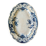 Plat faïence anglaise