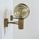 Pair of vintage double wall lights, Hans-Agne Jakobsson V 149/2 Sweden 70