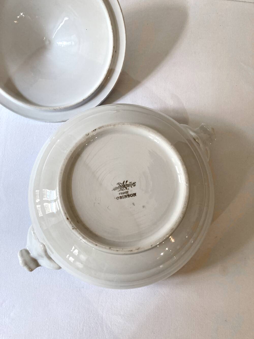 Soup tureen, Sarreguemines, Robinson model