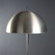 Lampe de table vintage design en aluminium et métal, Italie, années 1960