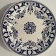 4 lovely dessert plates in porcelain from Gien.