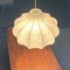 Modern mid-century Cocoon pendant lamp by Friedel Wauer for Goldkant Leuchten, 1960s.