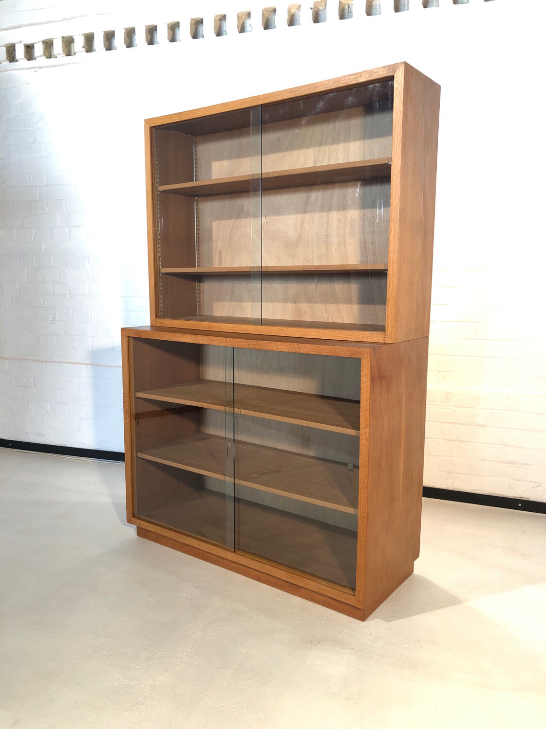 Oak storage cabinet circa 1950