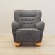 Grey armchair, Scandinavian design, production: Denmark