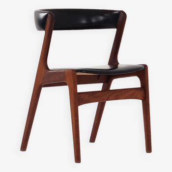 Teak "Fire chair", 1960s, Danish design, designer: Kai Kristiansen, manufacture: Schou Andersen