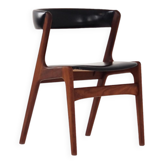 Teck « Fire chair », années 1960, design danois, designer: Kai Kristiansen, fabrication: Schou Andersen