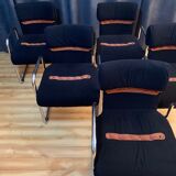 Set of six chairs by Guido Faleschini, i4 Mariani, Italy, 1970s