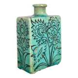 Set of 2 Small Turquoise Qajar Vases #1 and #2