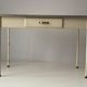 Art Deco industrial hospital doctor's desk with drawer, 1940s, Germany