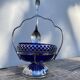 Silver-plated sugar bowl, 1970