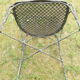 Antique wrought iron garden chairs, set of 2