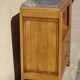 Large oak bedside cabinet