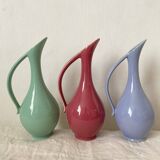 Vintage ceramic carafes, 1960s