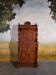 19th century two-body dentist's cabinet