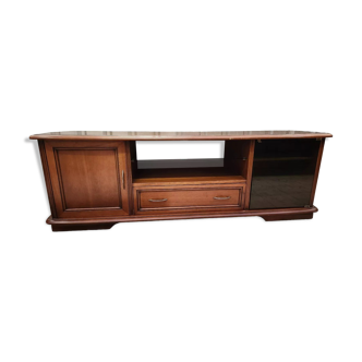 Solid cherry TV stand