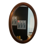 Mirror wood frame 30x65cm