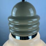 Large Italian glass drop-shaped pendant by Enrico Tronconi, 1960.