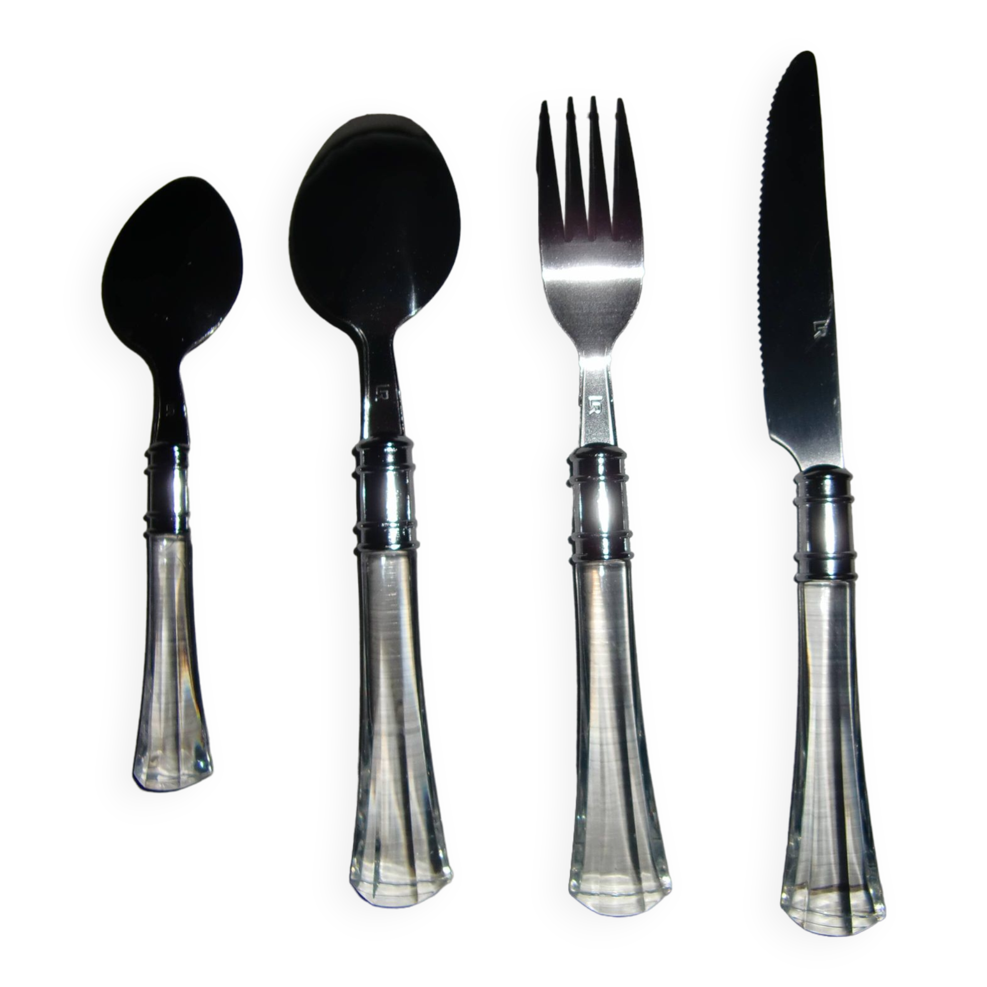 24-piece cutlery set (protective case and fabric storage)
