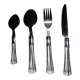 24-piece cutlery set (protective case and fabric storage)