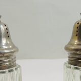 lot de2 Distributeur à condiments /salière/ poivrière /sucrier/Shaker
