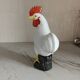 Ceramic rooster
