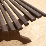 Vintage Garden bench, 1980s, Czechoslovakia